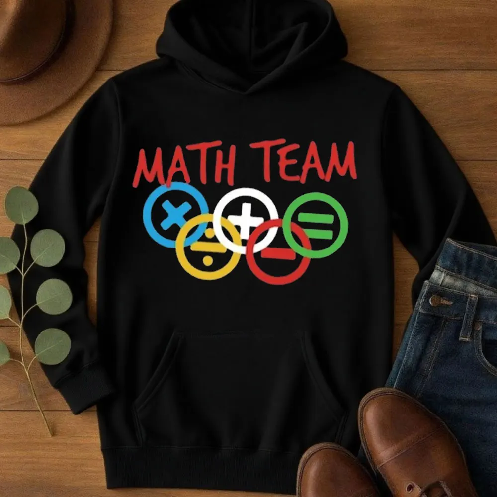 مضحك الرياضيات هو متعة آلة حاسبة عدد يوم الرياضيات الاطفال هدية بنين بنات هوديي يوم الرياضيات العالمي 2025 نمط غير رسمي البلوز