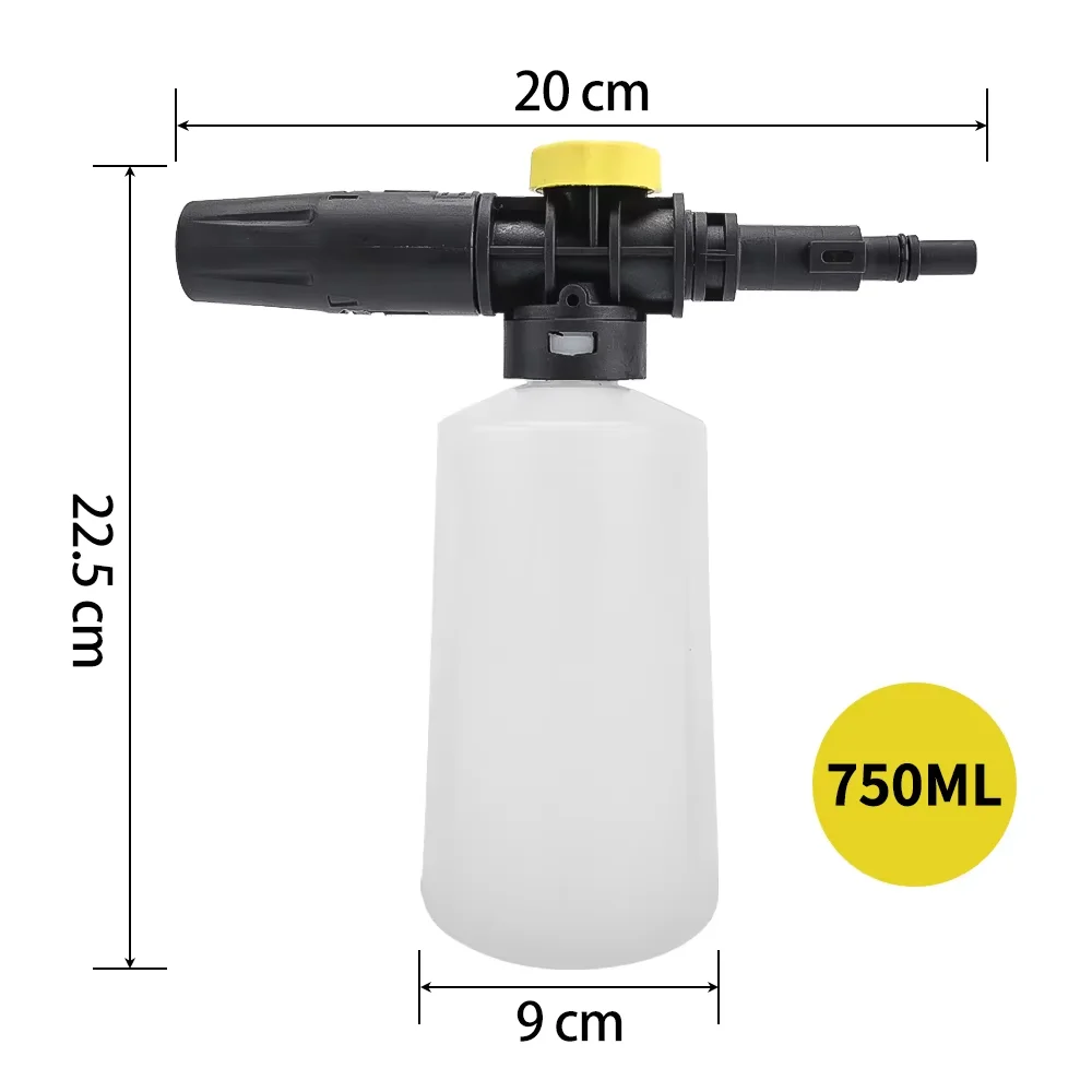 Car Washer Snow Foam Lance Foam Generator Soap Foamer Car Foam Wash Sprayer Foam Gun Maker for AR Black Decker Makita Bosch - view 5