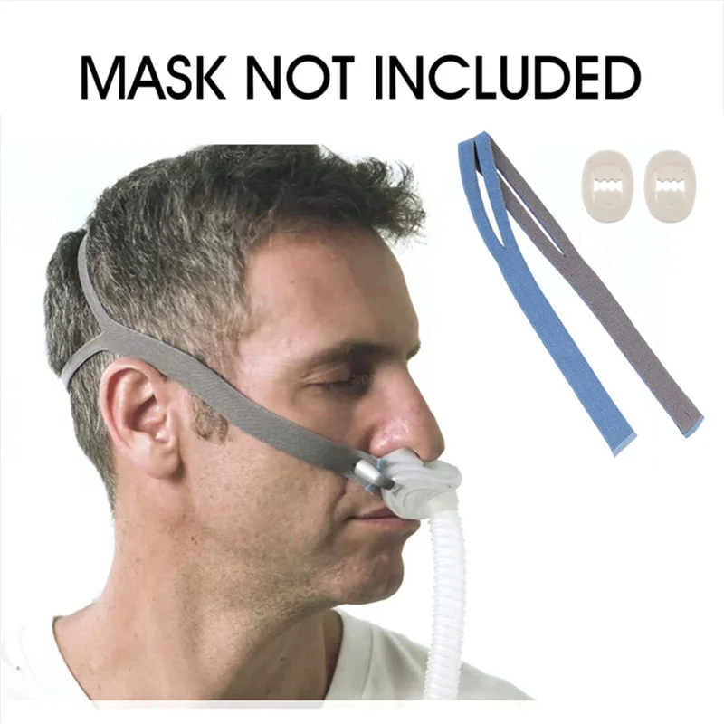 A05E-For Resmed Airfit P10 Headgear Strap, Replacement CPAP Headgear Parts Accessories Compatible For Resmed Airfit P10