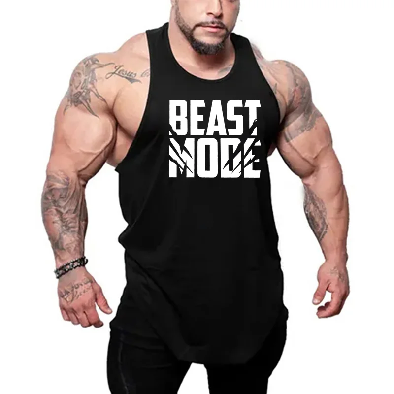 

Жилеты для тренировок в тренажерном зале, фитнесе, бега, мужские повседневные топы на бретелях для бодибилдинга, летние дышащие хлопковые свободные футболки без рукавов