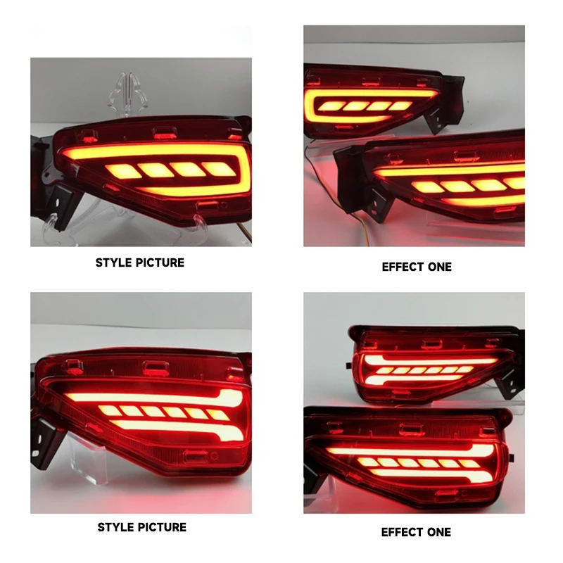 Fanale posteriore a LED per paraurti posteriore per Toyota Fortuner SW4 2015 2016 2017 2018 2019 2020 lampada freno Stop