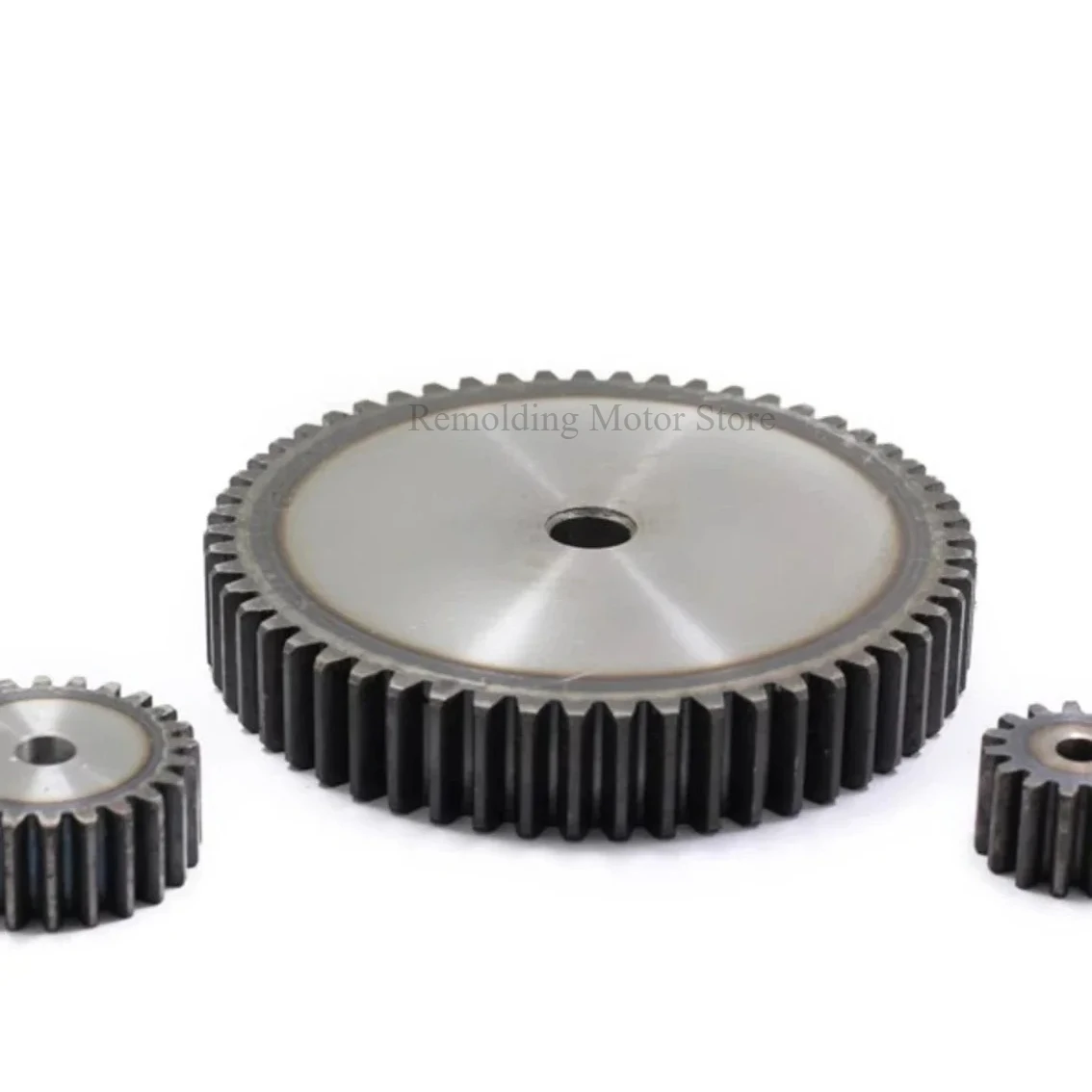M2 45# Steel Cylindrical Gear 10T/11T/12T/13T/14T/15T/16T/17T/18T/19T/20T/21T/22T/23T/24T/25T Metal Pinion  Chain Pitch 6.28mm