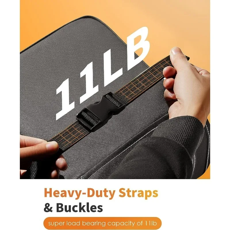 سلة مهملات السيارة مع غطاء - منظم جيوب تخزين مقاوم للتسرب ومقاوم للماء للسيارة/الأشعة فوق البنفسجية/الشاحنة وحقيبة قمامة السيارة Amagi #5