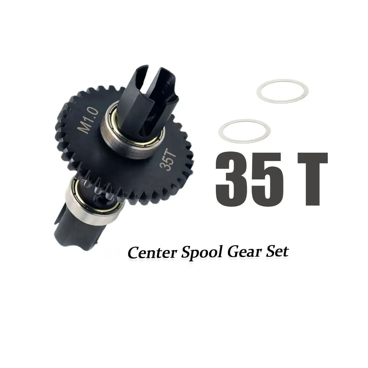 35T Center SPOOL ชุดเกียร์แทนที่อะไหล่อุปกรณ์เสริมสําหรับ ZD Racing EX-07 RC รถ Accs