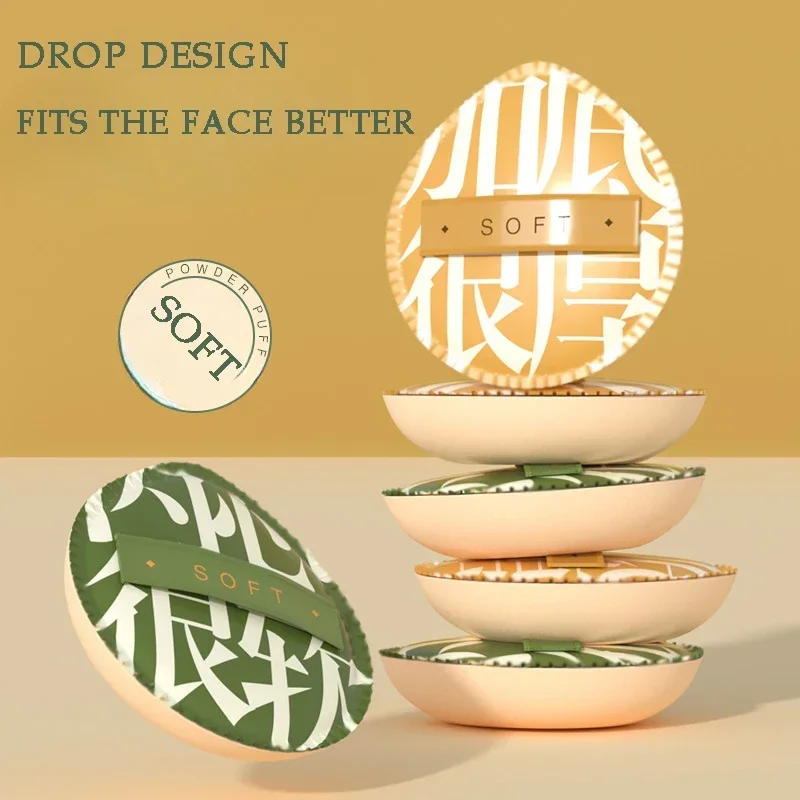 Spugna per gocce d'acqua Uso bagnato e asciutto senza polvere Cuscino d'aria per marshmallow allargato e ispessito Soffio XL Trucco