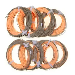 ICERIO90FT WF-1F~WF-8 Single Handed Spey Fly Fishing Line Weight Fowarded Floating Fly Line With 2 Weld Loops Fly Fishing Tackle