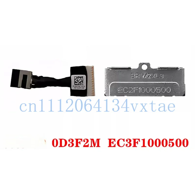 0DF23M DF23M DC301012T00 EC3F1000500 New For Alienware 51M ALWA51M R1 R2 Laptop DC In Power Jack Cable/Fixing Bracket 0.1