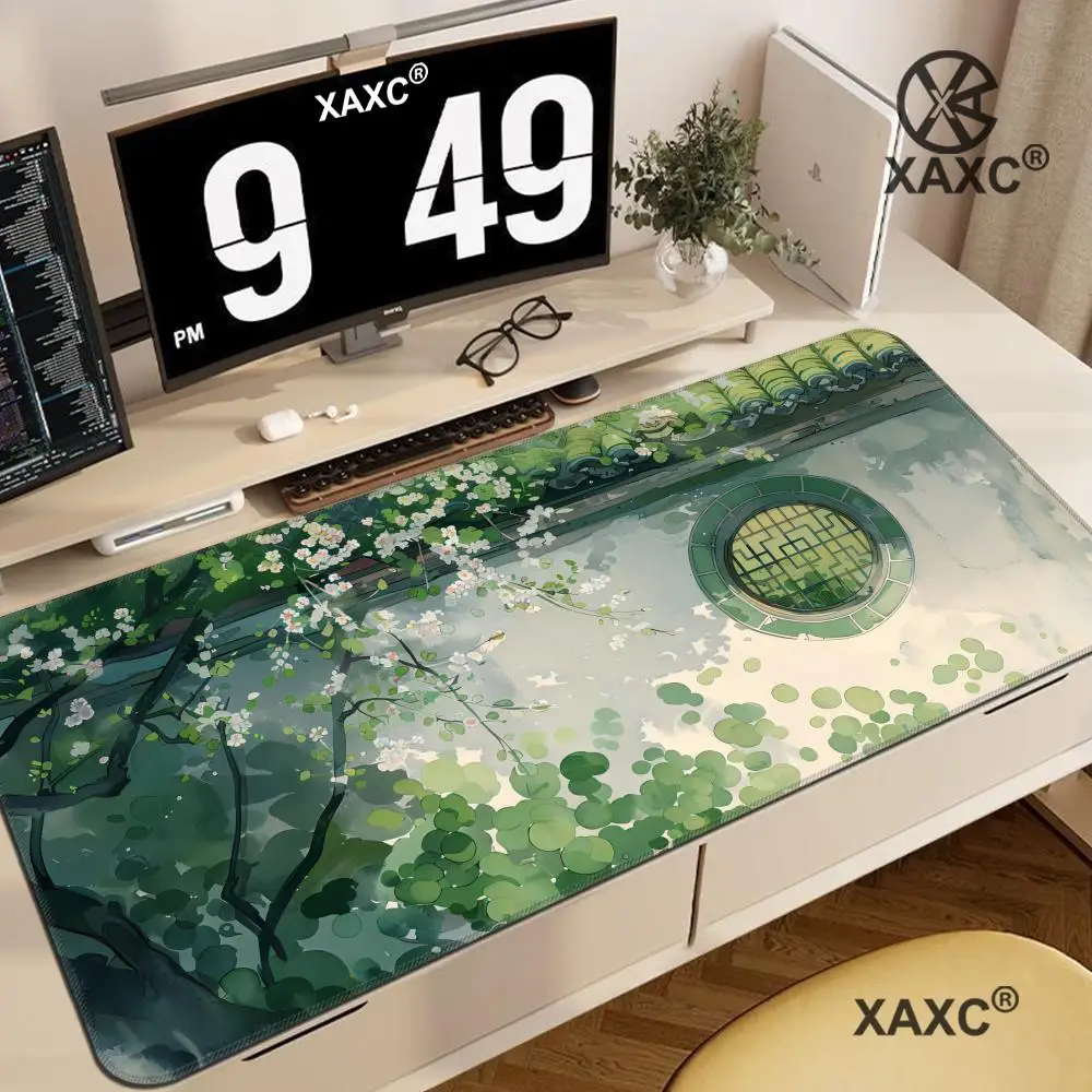 

Garden Mouse Pad large keyboard mouse desk pad non-slip rubber gaming mouse pad laptop mouse carpet HYBXXC