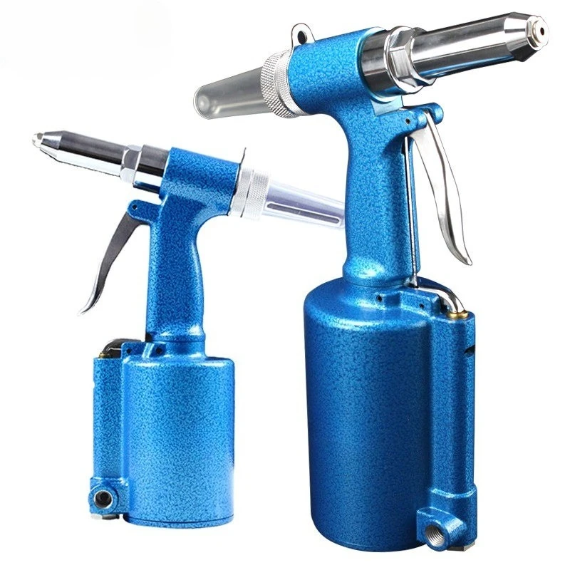 

Professional Pneumatic Rivet Gun Aluminum Alloy Riveting Tool for Steel Nails