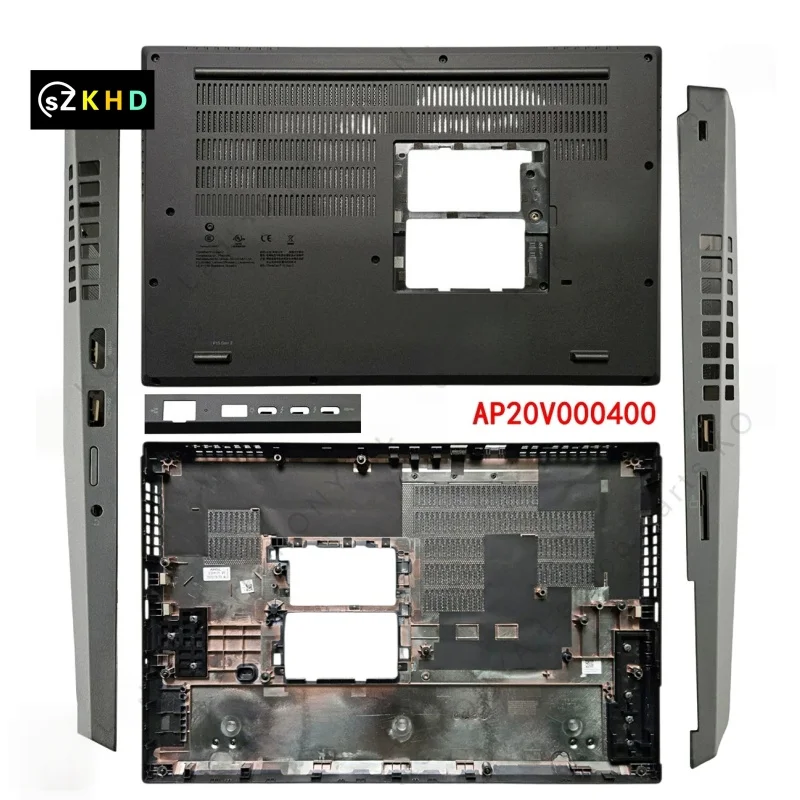 Nueva cubierta base original 5CB0Z69399, tapa inferior para ThinkPad P15 Gen 2, T15G Gen 1, T15 Gen 2, carcasa inferior para portátil D Shell 5CB0Z69402