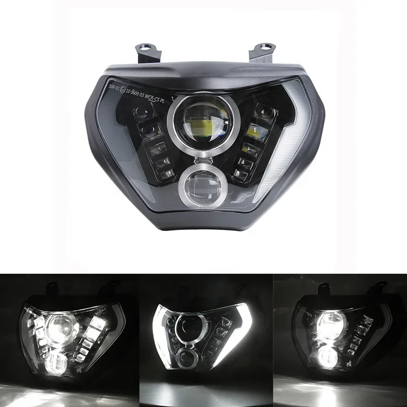 Motor Head Light DRL HI/LO Beam LED Motorcycle Headlight For Yamahas MT 09 FZ 09 MT09 FZ09 2014-2016MT07