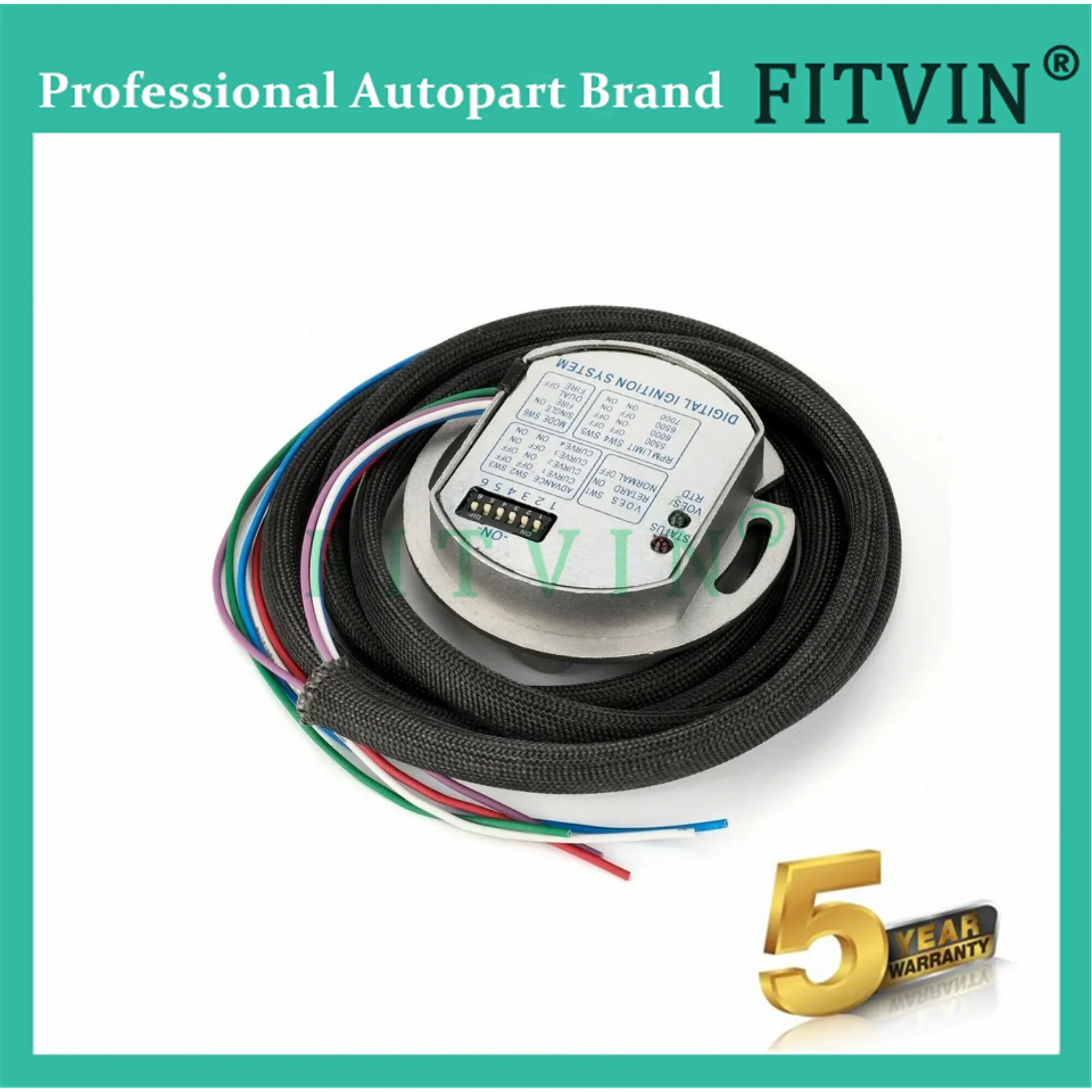 New Programmable Single Fire Electronic Ignition Module For Dyna 2000i 53-644 53644 FITVIN Store