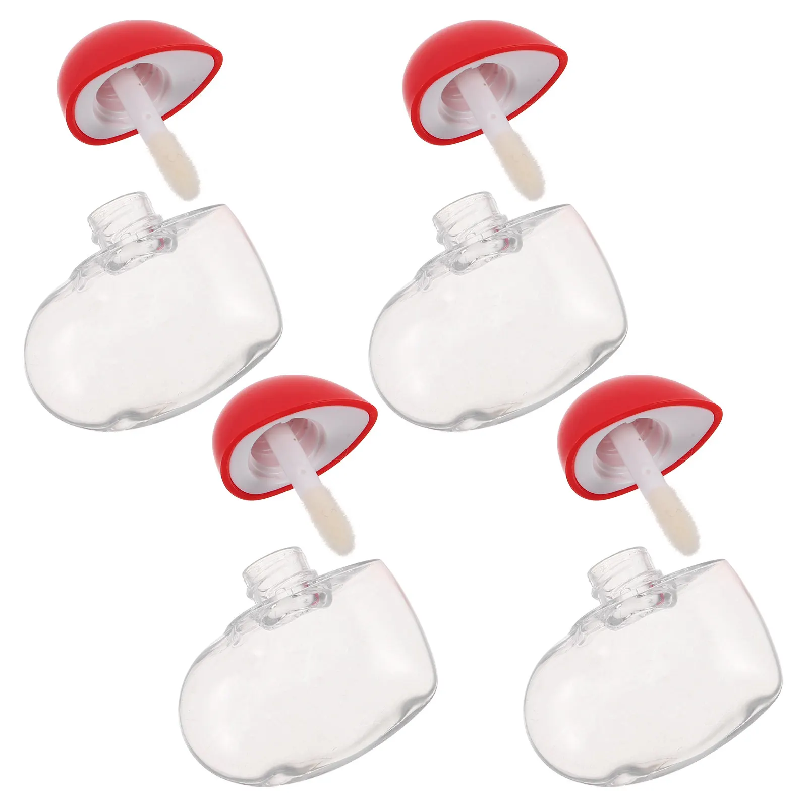 4Pcs Lipstick Tube Refillable Container Portable DIY Lipstick Maker Empty Lip Gloss Tubes for Makeup Storage
