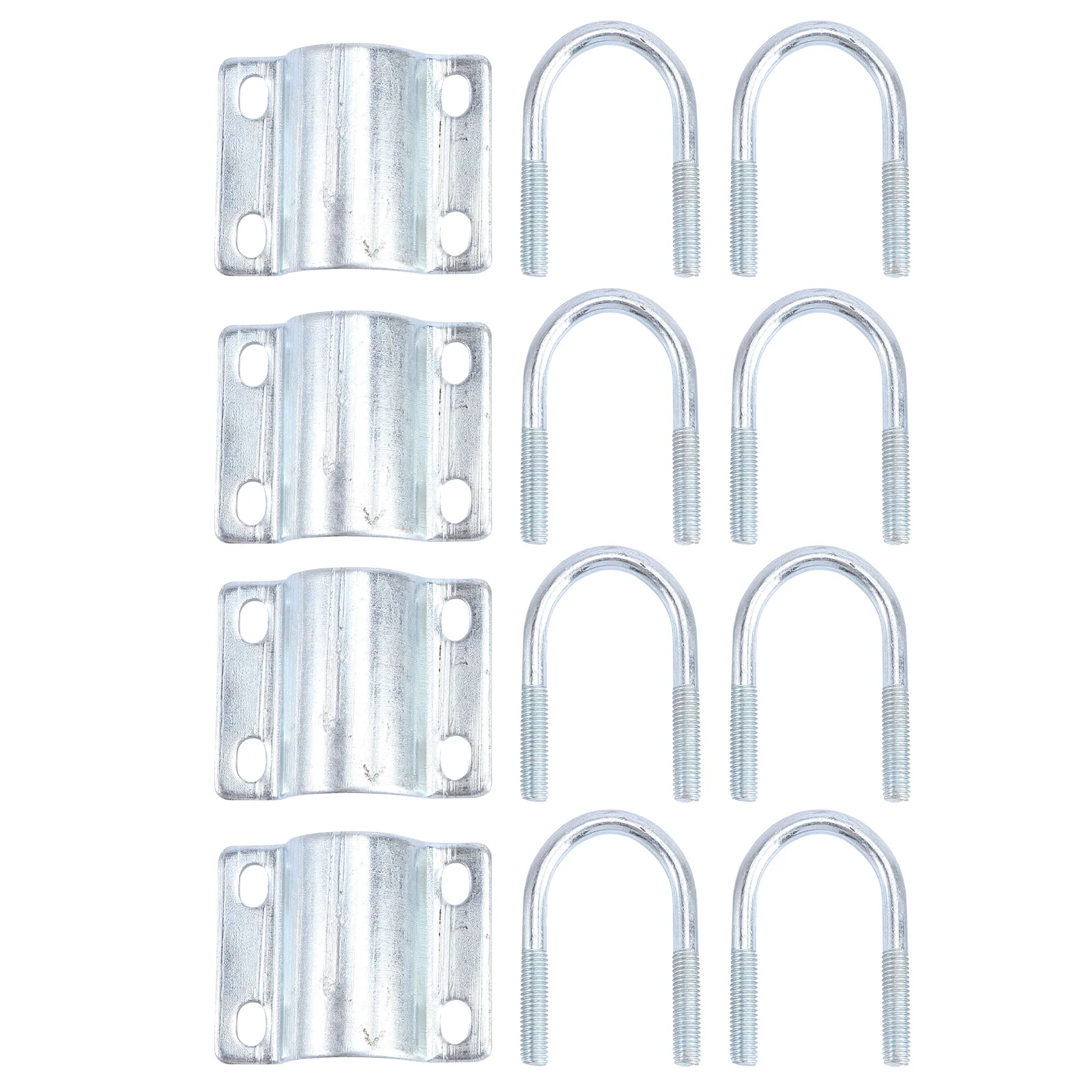 

4 Pcs Buckle Clamps Durable Smooth Surface Tube Buckle Tube Holder Pipe Clip U Shape Hose Accessories Practical Use