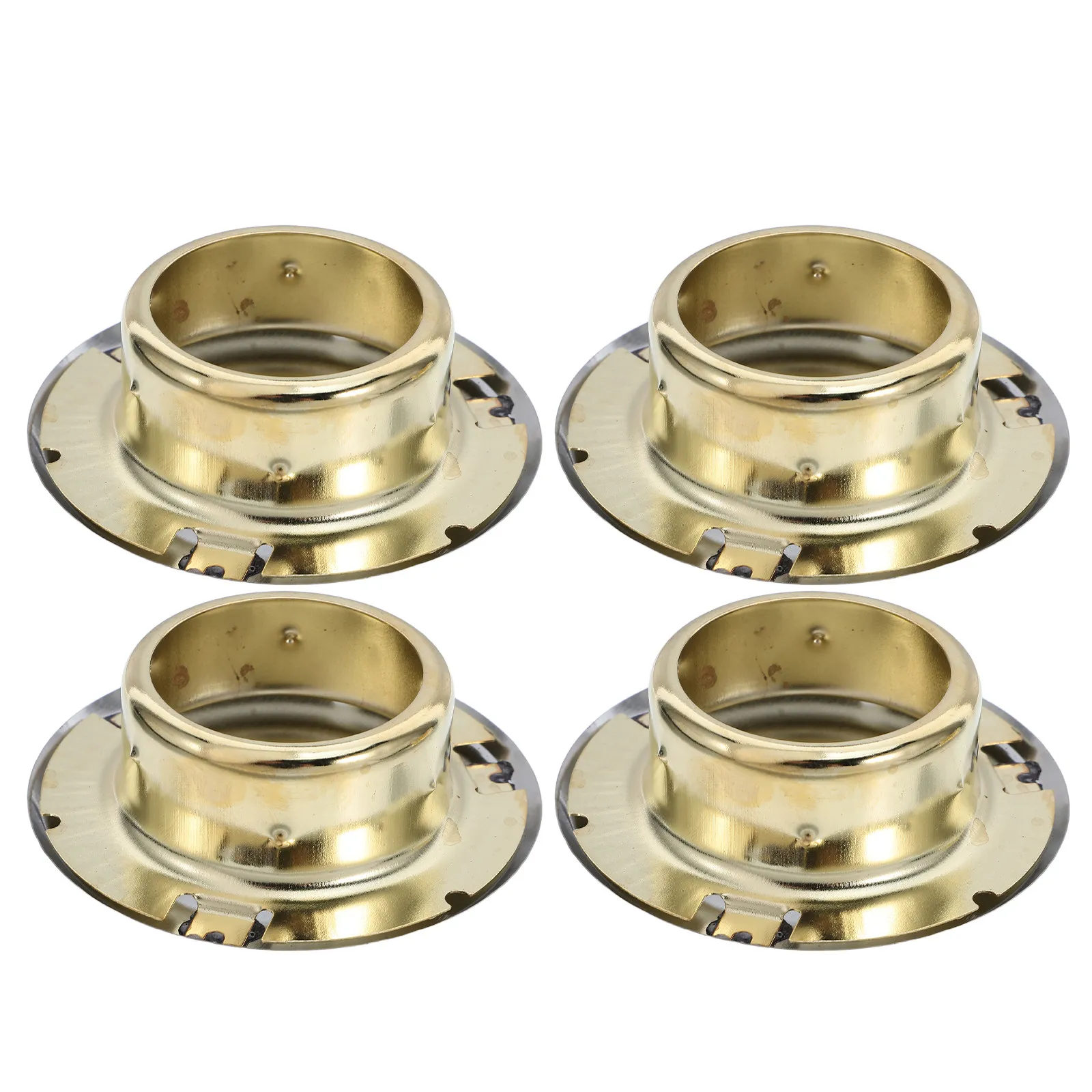 4Pcs Fire Sprinkler Ceiling Covers Threaded Concealed Head Protector for Sprinkler System Installation Durability