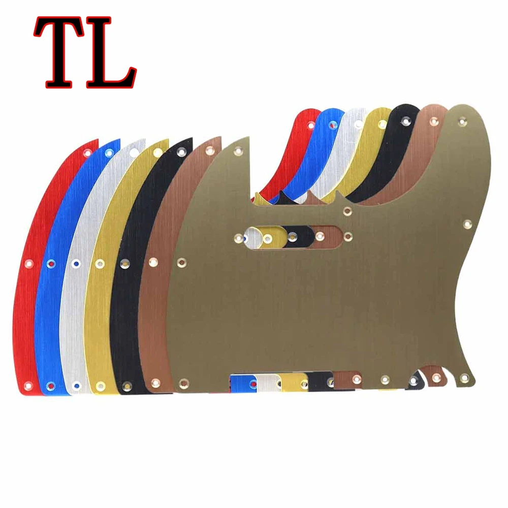 1pcs Guitar Pickguard TL Guitar Plate Metal with Pickups Mounting Hole For TL Guitar Accessories