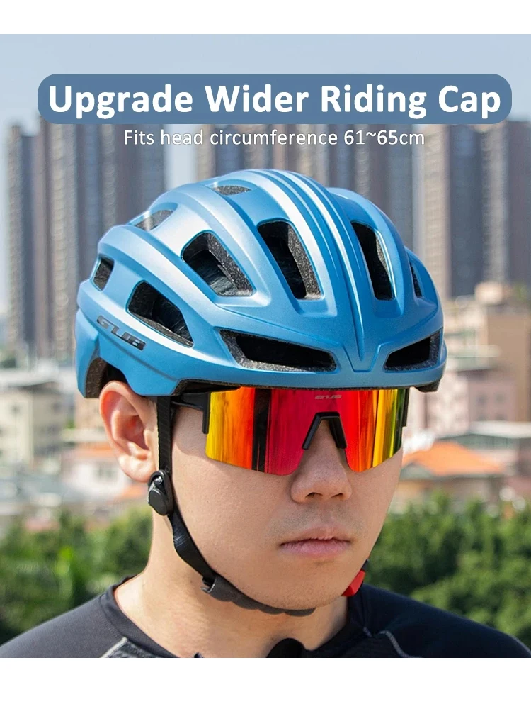 AliExpress NONE GUB 61-65CM XXL Bicycle Helmet Ultra Light Road Bike Safety Cap Outdoor Mountain Bike Cycling Helmet Men's MTB Riding Helmet