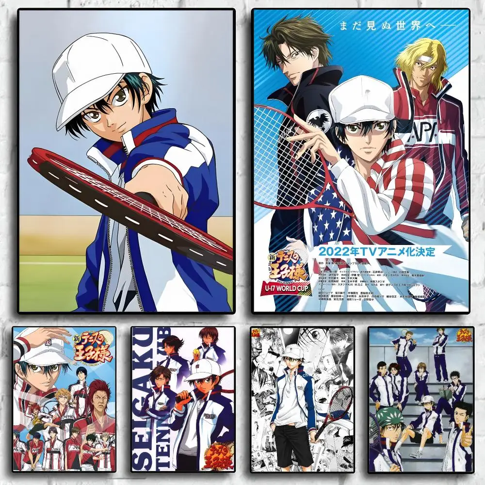 anime The Prince of Tennis Poster Wall Posters Art Print HD Print Self-Adhesive Waterproof Wall Stickers Room Decoration