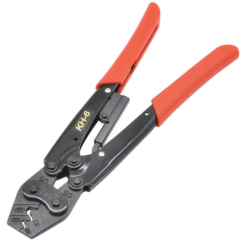 OPT crimping pliers ratchet type bare terminal KH-2 6 8 16 insulated terminal crimping pliers imported cold pressing pliers