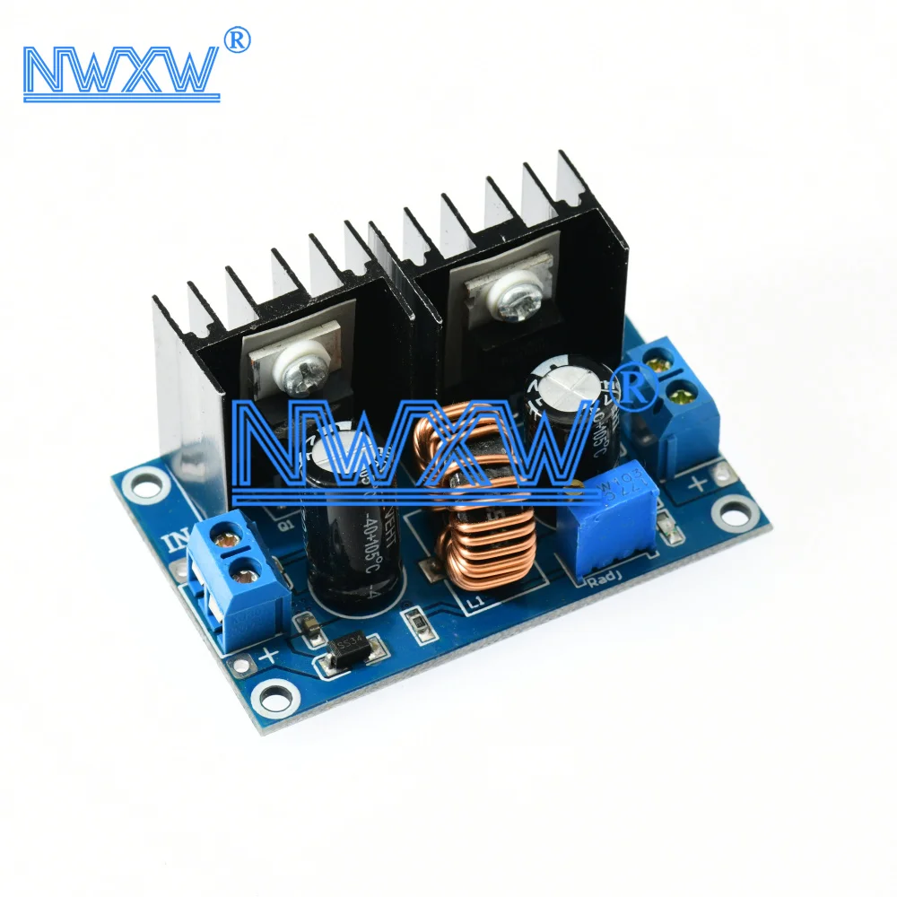 XH-M401 DC-DC voltage reduction module XL4016E1 high-power DC voltage regulator board, large 8A with voltage stabilization