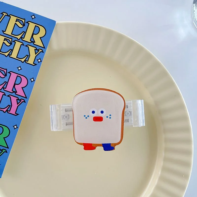 調節可能なクロスボディフォンクリップ、安全な透明クリップ、便利で耐久性のある漫画、カワイイベアストラップ