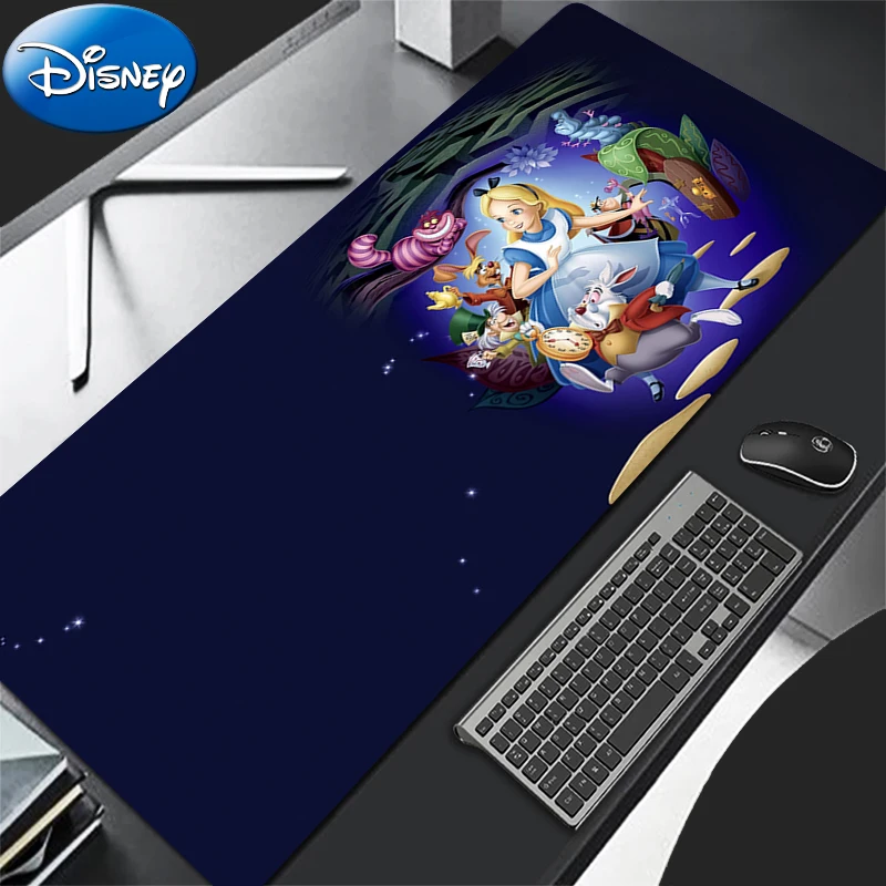 애니메이션 마우스 패드 노트북 카와이 녹색 식물 키보드 패드 PC 이상한 나라의 앨리스 데스크탑 마우스 매트 게임 액세서리 마우스 패드