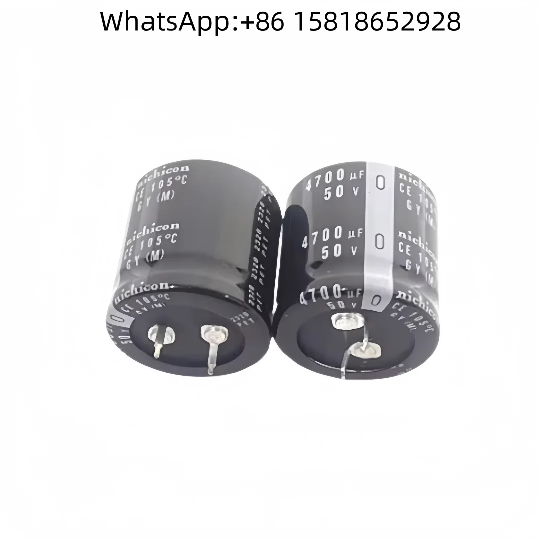 2pcs 50V4700UF 4700UF50V Size 25*30MM  30*30MM  Japan Nichicon Power Amplifier Filter Capacitor