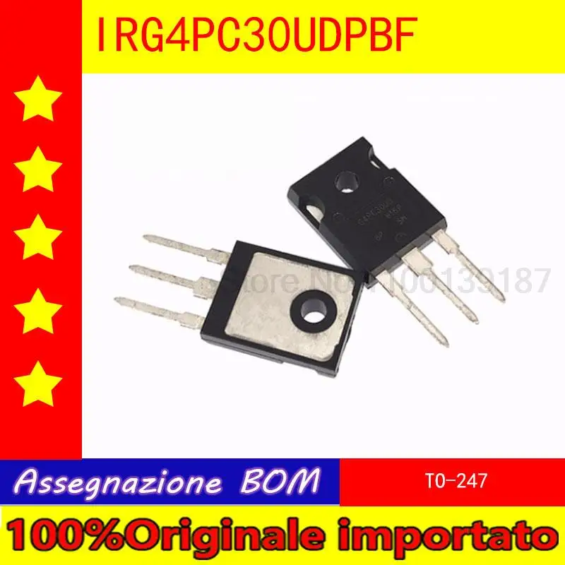 

10pcs/lot IRG4PC30UD G4PC30UD IRG4PC30UDPBF TO-247 FET 23A 600V