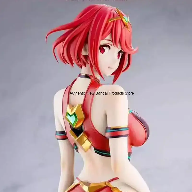 29cm Xenoblade Chronicles Pyra Anime Girl Figure Mythra/Hikari Action Figure Mio/Homura Figurine Collectible Model Doll Toy Gift