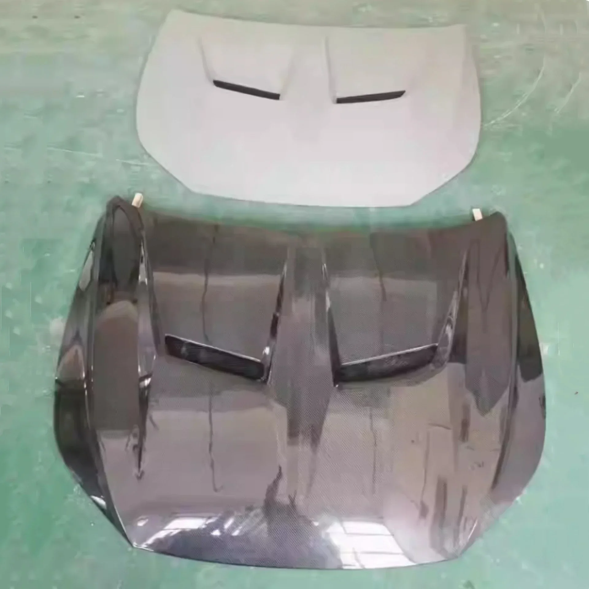 

Крышка двигателя из углеродного волокна, смоляная крышка двигателя для Hyundai Elantra, модифицированный новый стиль, легкий комплект кузова капота, автомобильные аксессуары