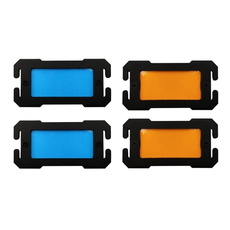 

2Pcs Glowing Patches Buckles Night Visibility Glowing Badges Buckles