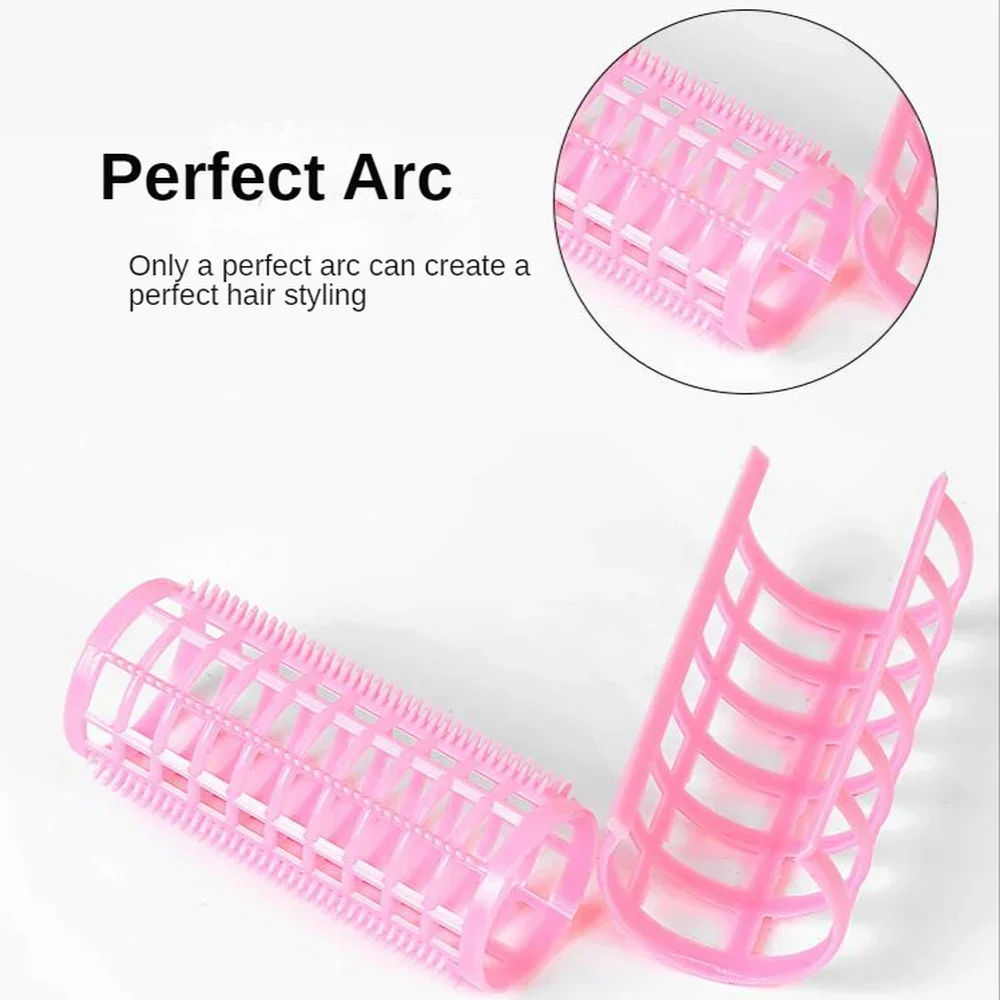 Plastic 6/8/10/12/14Pcs No Heat Heatless Hair Curler Hair Rollers Lazy Curls Root Perm Rods Bangs Curling Rod Hair Styling Tool