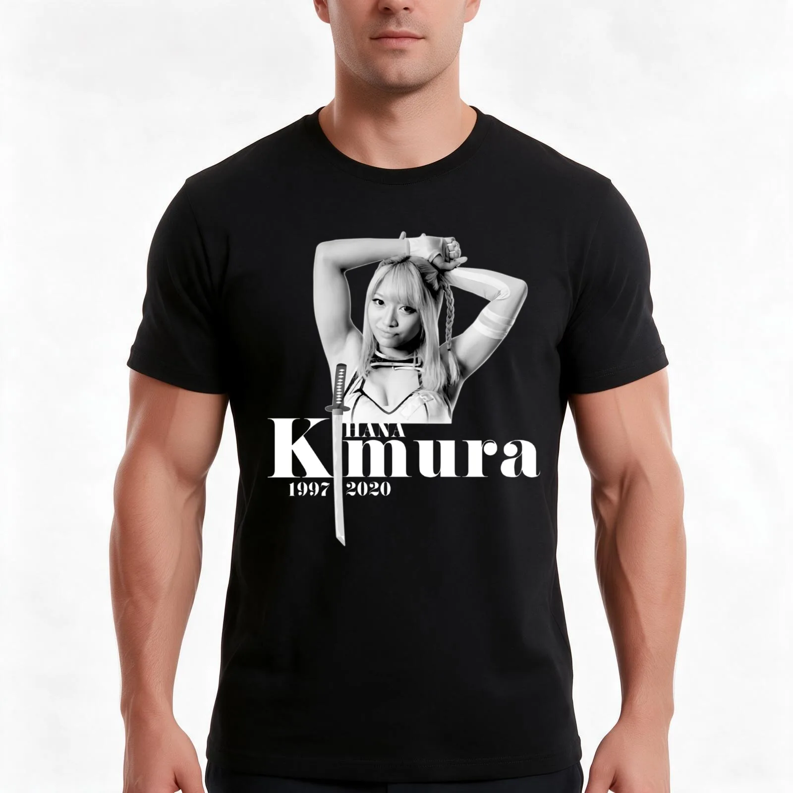 Rip-Hana-Kimura Gift For Fans Gift For Men and Women T-Shirt Summer Casual Cotton Tee Oversized Streetwear Tops 100% Cotton