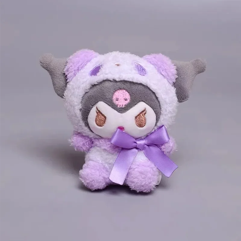 Kawaii سانريو المفاتيح أفخم أنيمي كورومي دمية كيرينغ مرحبا كيتي بلوشي سينامورول سلاسل المفاتيح حقيبة قلادة لعبة هدية للفتيات