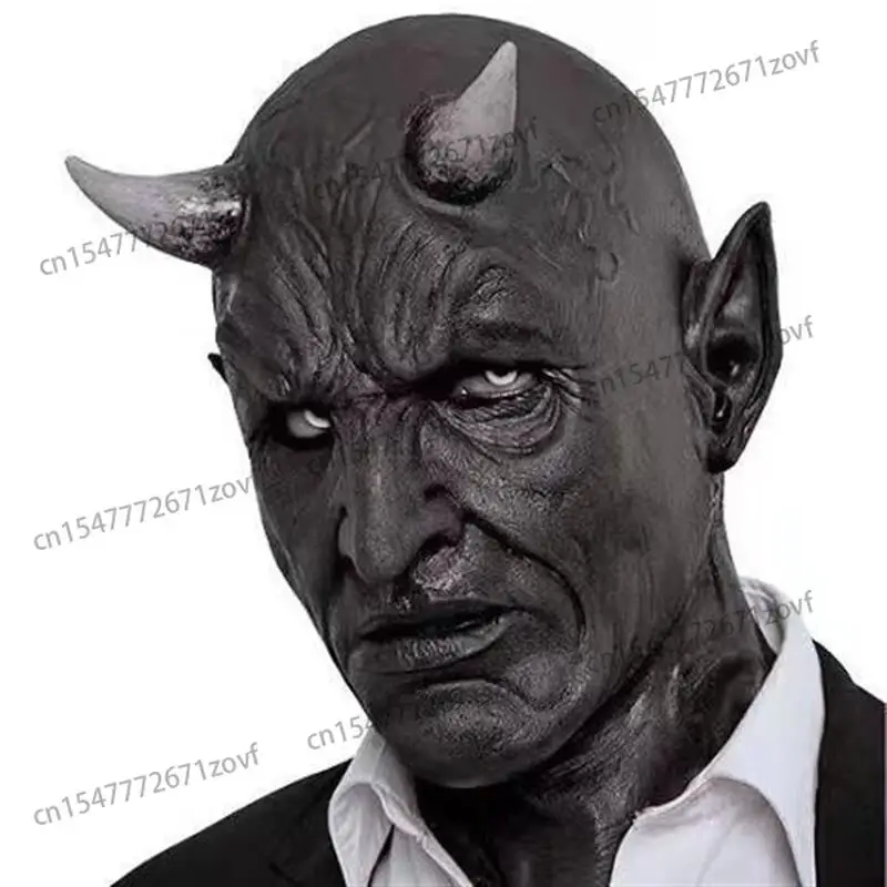 قناع سيليكون واقعي للغاية قناع اللاتكس يبتسم طارد الأرواح الشريرة البكاء قناع شيطان الطفل رائجة البيع 2024 الأكثر مبيعا #3