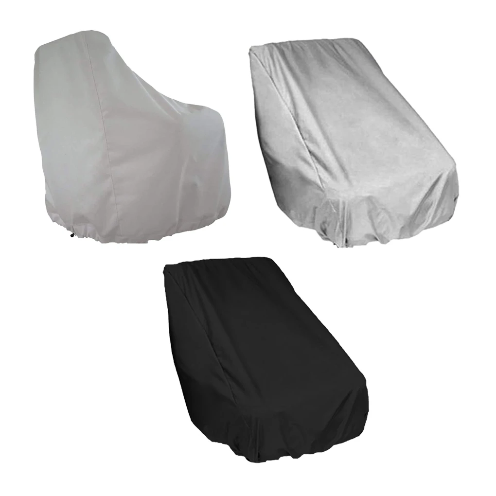 Boat Seat Cover Folding Dustproof Breathable Elastic Rope Case Protector