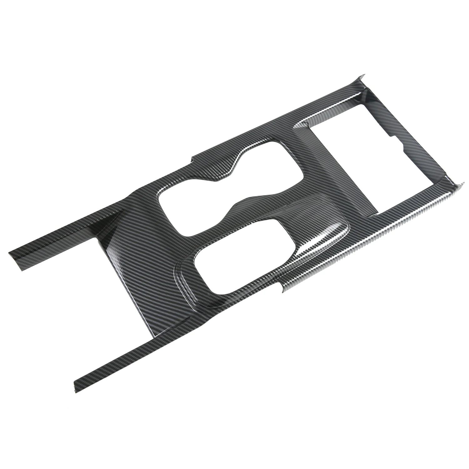 Dla Nissan Frontier 2022-2025 LHD Akcesoria do wnętrza samochodu Panel zmiany biegów konsoli środkowej Osłona wykończeniowa Styl włókna węglowego ABS 1 szt.