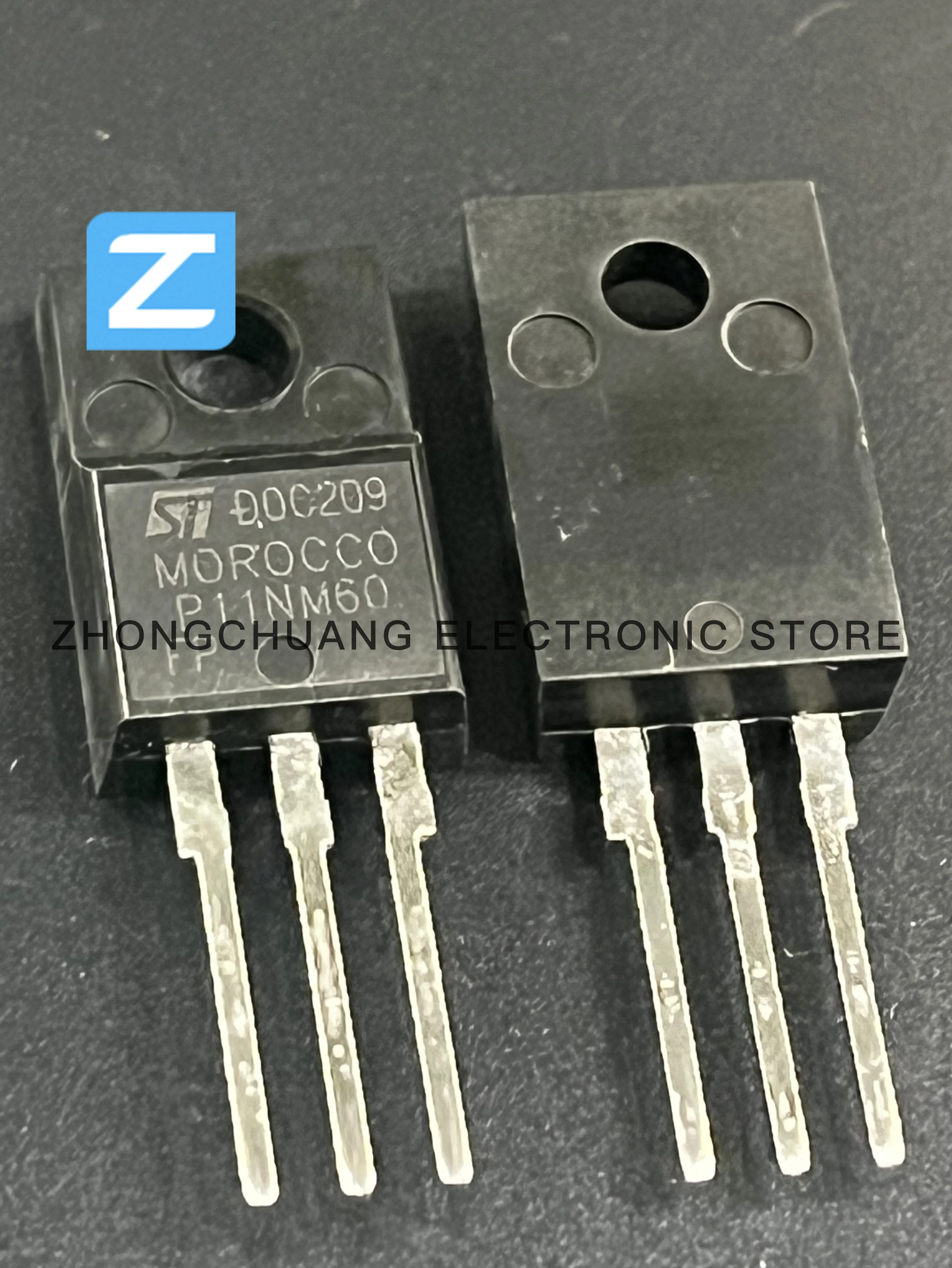 1-10PCS STP11NM60FP P11NM60 TO-220F 600V 11A N-Channel MOSFET new original