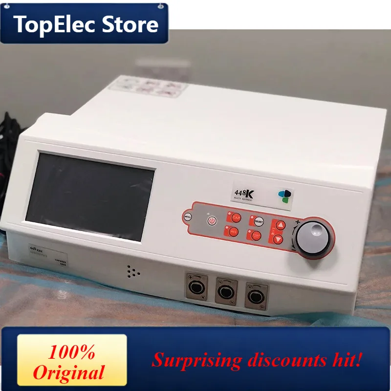 TopElec s.The Newest Deepba 448Khz RF Equipment Diathermy Machine 448k Intelligent Weight Loss Machine