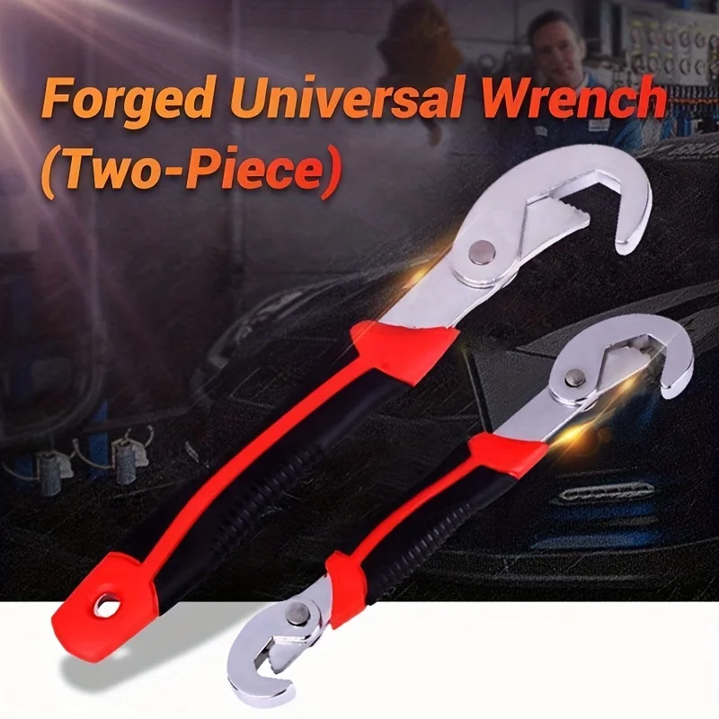 Universal Wrench, 6mm-32mm,WoodWorking Universal Spanner,Stainless Steel Non-slip Multifunctional Spanner, Multi-Size Adjustable