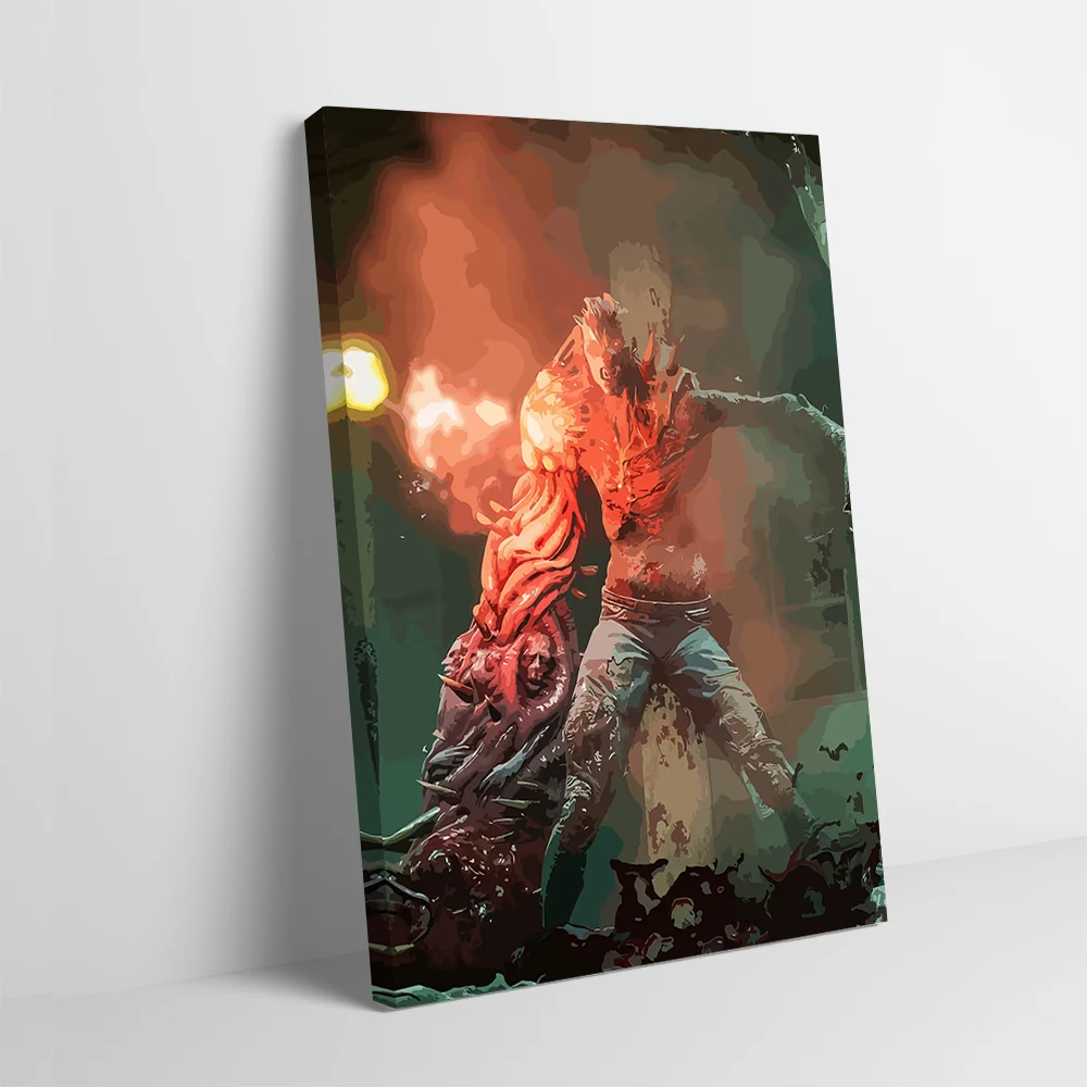 شيء الظهر 4 الطباعة الدم المشارك صور الرسم على لوحات القماش الجدارية لغرفة الألعاب الديكور عناصر ديكور المنزل الداخلية