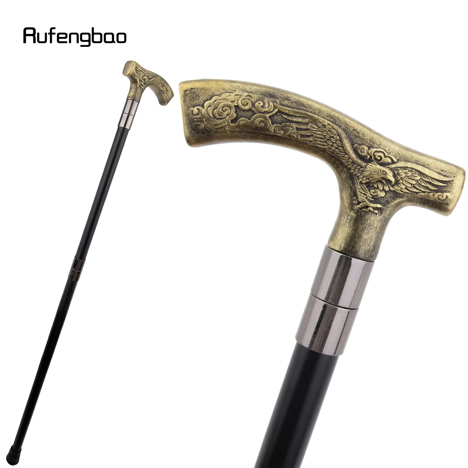 

Желтая смоляная трость Eagle Walking Cane, модная декоративная палочка для косплея, стимпанка и повседневного использования, 93 см