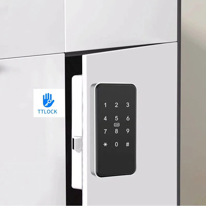 

TTLOCK Bluetooth Wardrobe Lock APP Phone Control Cabinet Door Lock Dynamic Code IC Card NFC Unlock Smart Cupboard Lock
