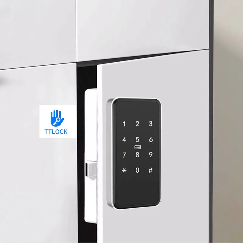 TTLOCK Bluetooth Wardrobe Lock APP Phone Control Cabinet Door Lock Dynamic Code IC Card NFC Unlock Smart Cupboard Lock