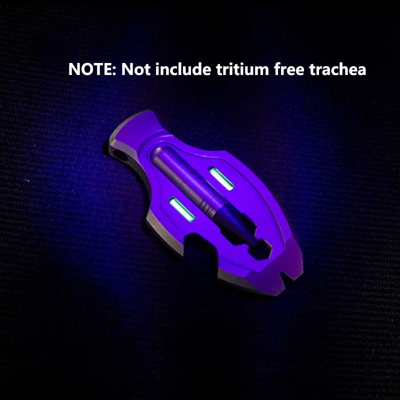 NEW Mini Crowbar Titanium Alloy Multifunctional EDC Tool Eternal Pen Nail Puller Bottle Opener Magnetic Suction Small Pendant