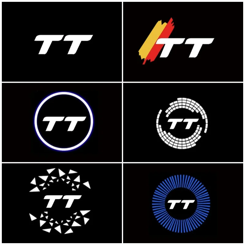 Led Car Door logo Welcome Light For Audi TT 2008-2025 E-tron 2010-2022 A4 A1 A3 A6 C7 A5 A7 A8 Q3 Q5 Q7 S3 S5 S6 Sline Quattro