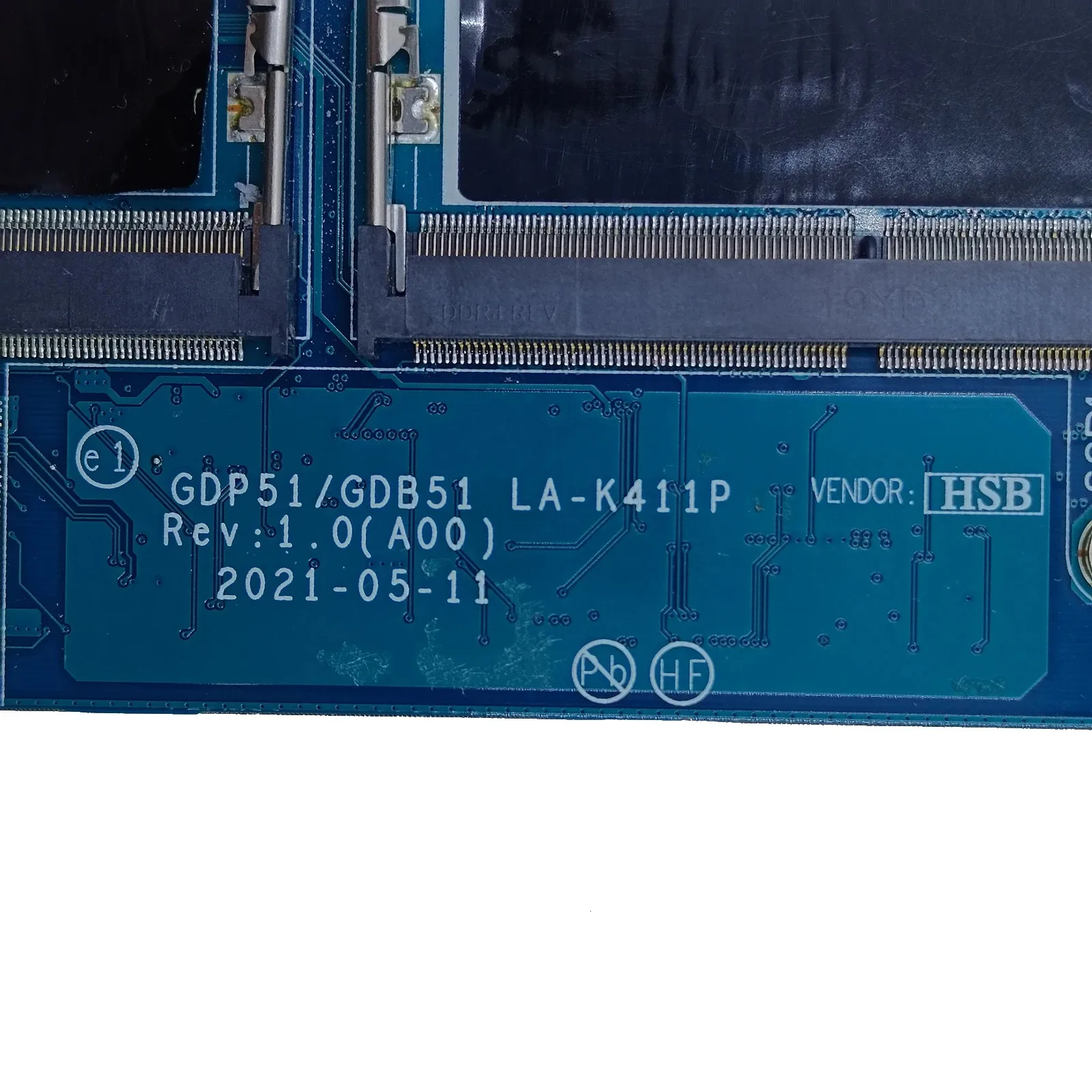 Original Laptop Motherboard For Dell XPS 15 9510 Precision 15 5560 With i5/i7/i9-11th Gen CPU  RTX3050Ti/T1200 GPU LA-K411P