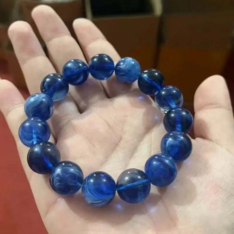 Elegant Fashion Temperament Second Generation Amber Beeswax Single Ring Bracelet Handicraft