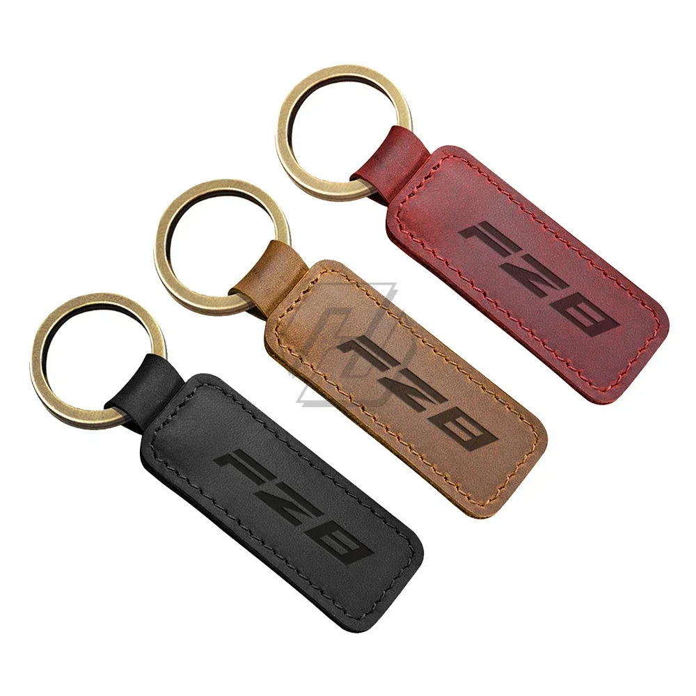 

Motorcycle Cowhide Keychain Key Ring Case for Yamaha FZ8 Fazer Models