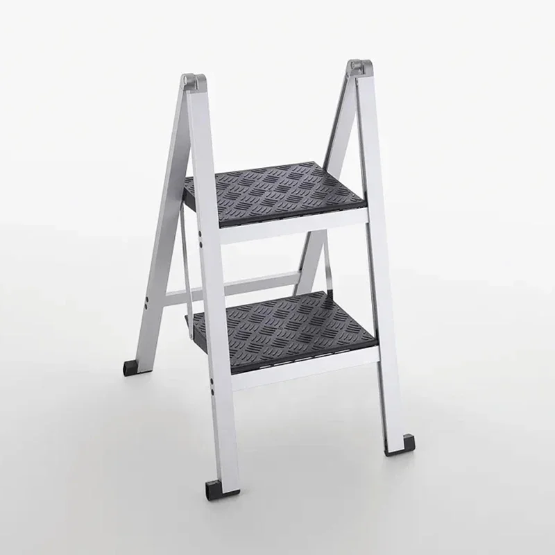 Wholesale high quality kitchen folding 2 step ladder steel aluminum step ladder